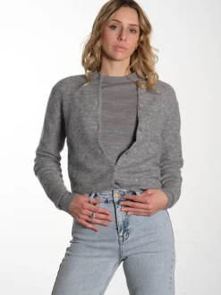OBJThess Cardigan - Grey