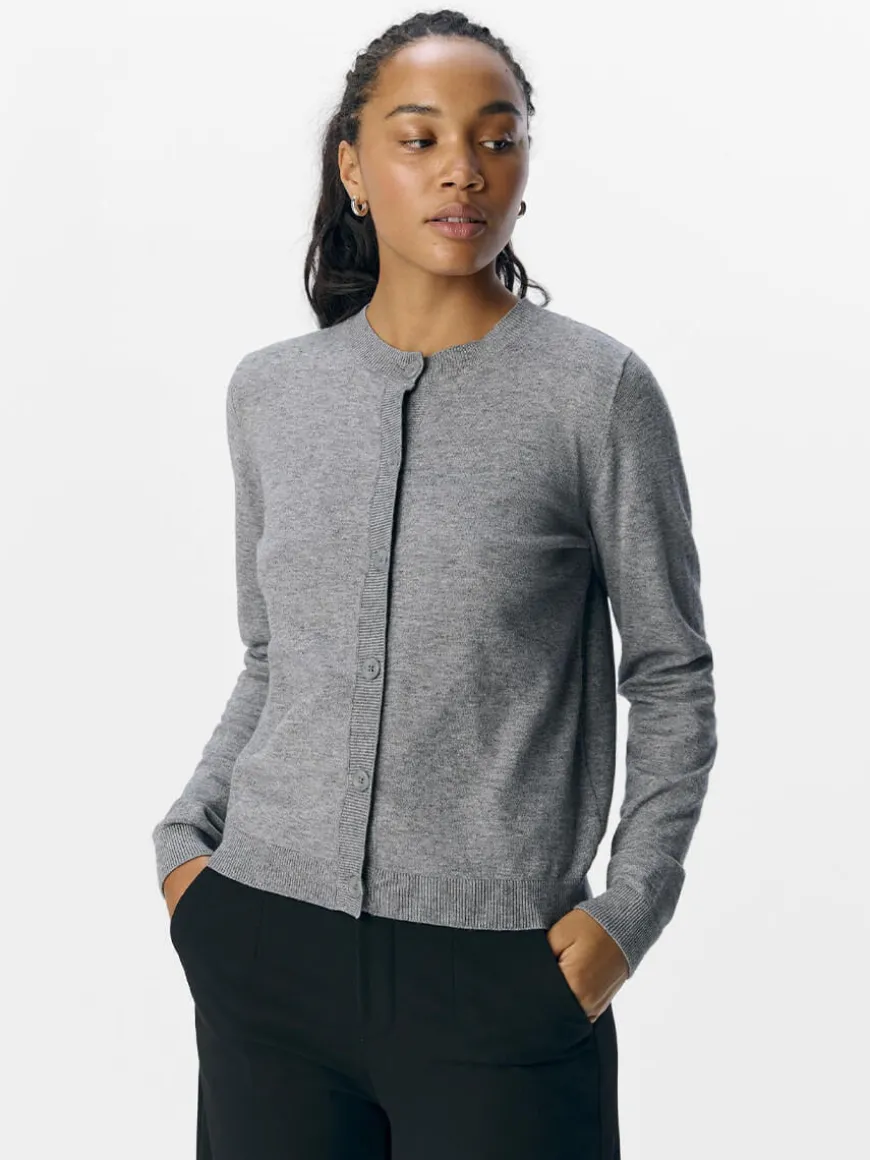 OBJThess Cardigan - Grey