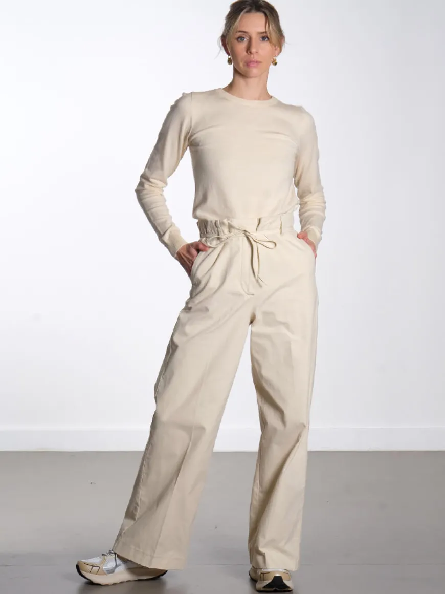 OBJThess O-neck - Sandshell