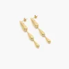 Oculus Earrings - Gold