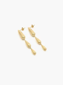 Oculus Earrings - Gold