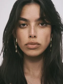 Oculus Earrings - Gold