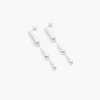 Oculus Earrings - Silver
