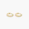 Oda Mini Hoops - Gold