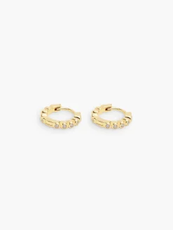 Oda Mini Hoops - Gold