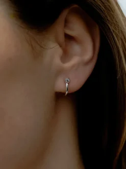 Odette Hoops - Silver