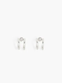 Odile Hoops - Silver