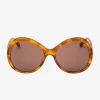 Olivia Sunglasses - Brown Havana