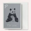 P is for Panda Card