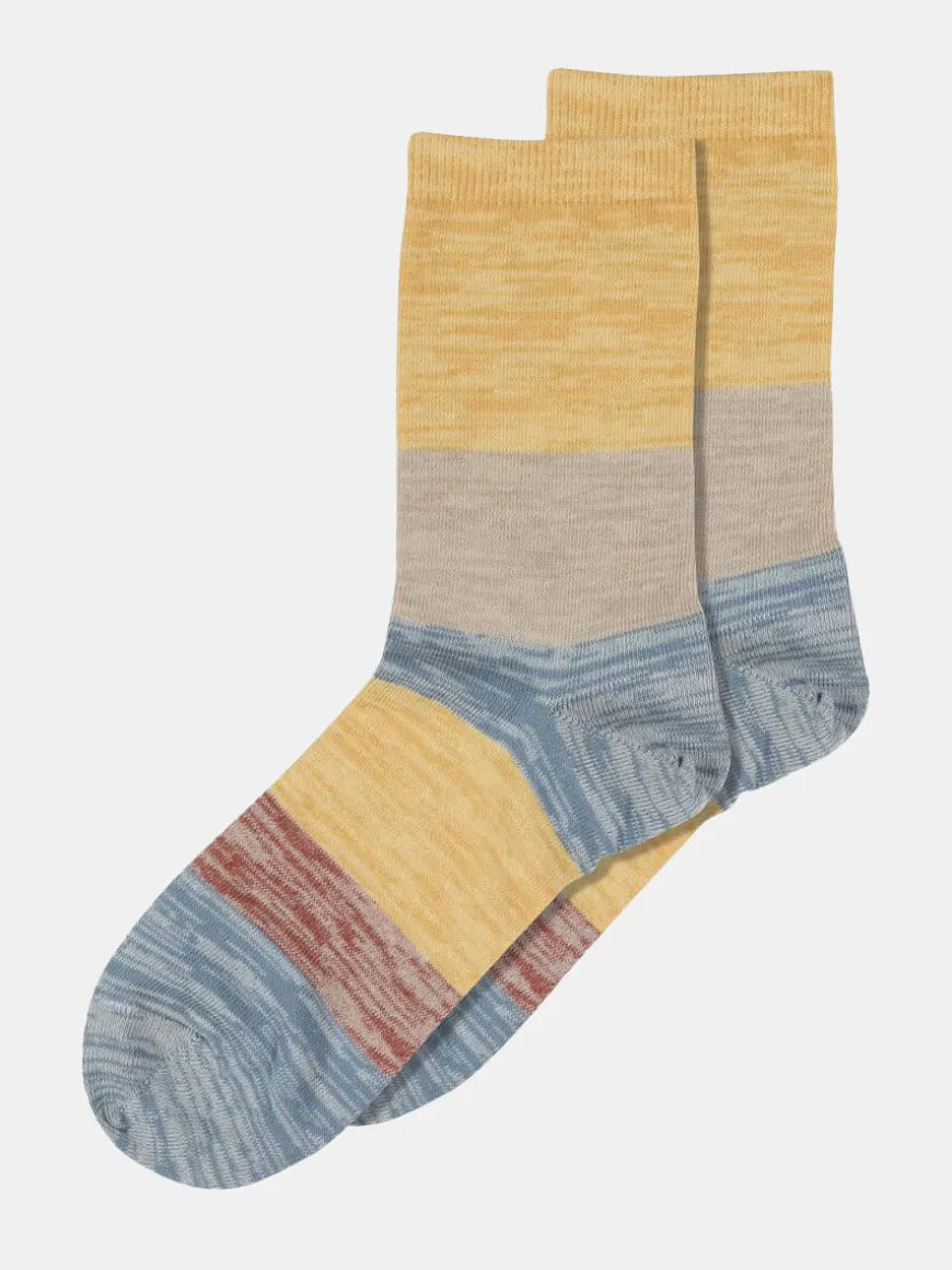 Polly Ankle Socks - Beige Melange