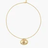 Reflection Pendant Necklace - Gold
