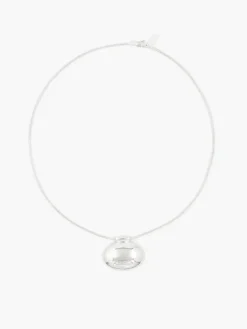Reflection Pendant Necklace - Silver