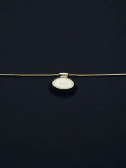 Reflection Pendant Necklace - Gold