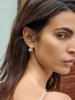 Reflection Topaz Earrings