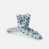 Ribbon Spring Clip - Blue Big