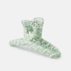 Ribbon Spring Clip - Green Big