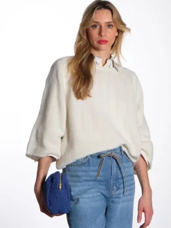 Robin Knitted Top - Off White
