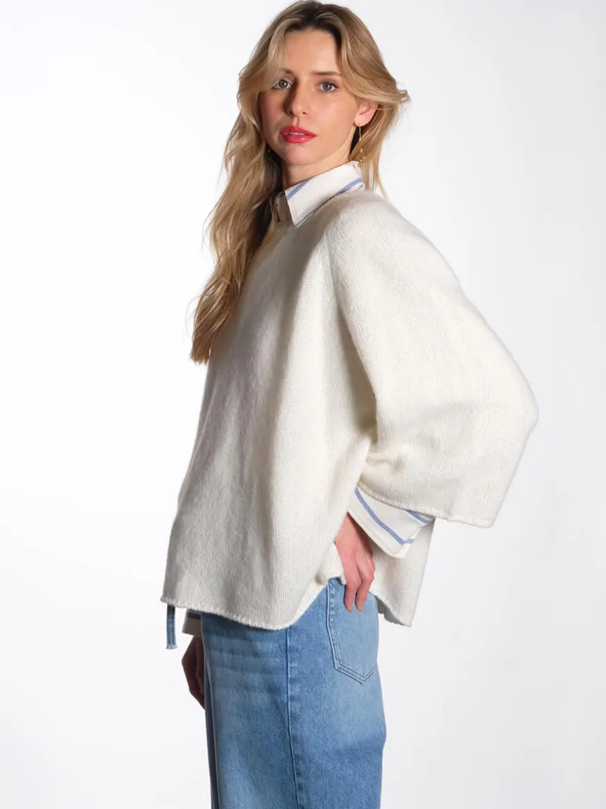 Robin Knitted Top - Off White
