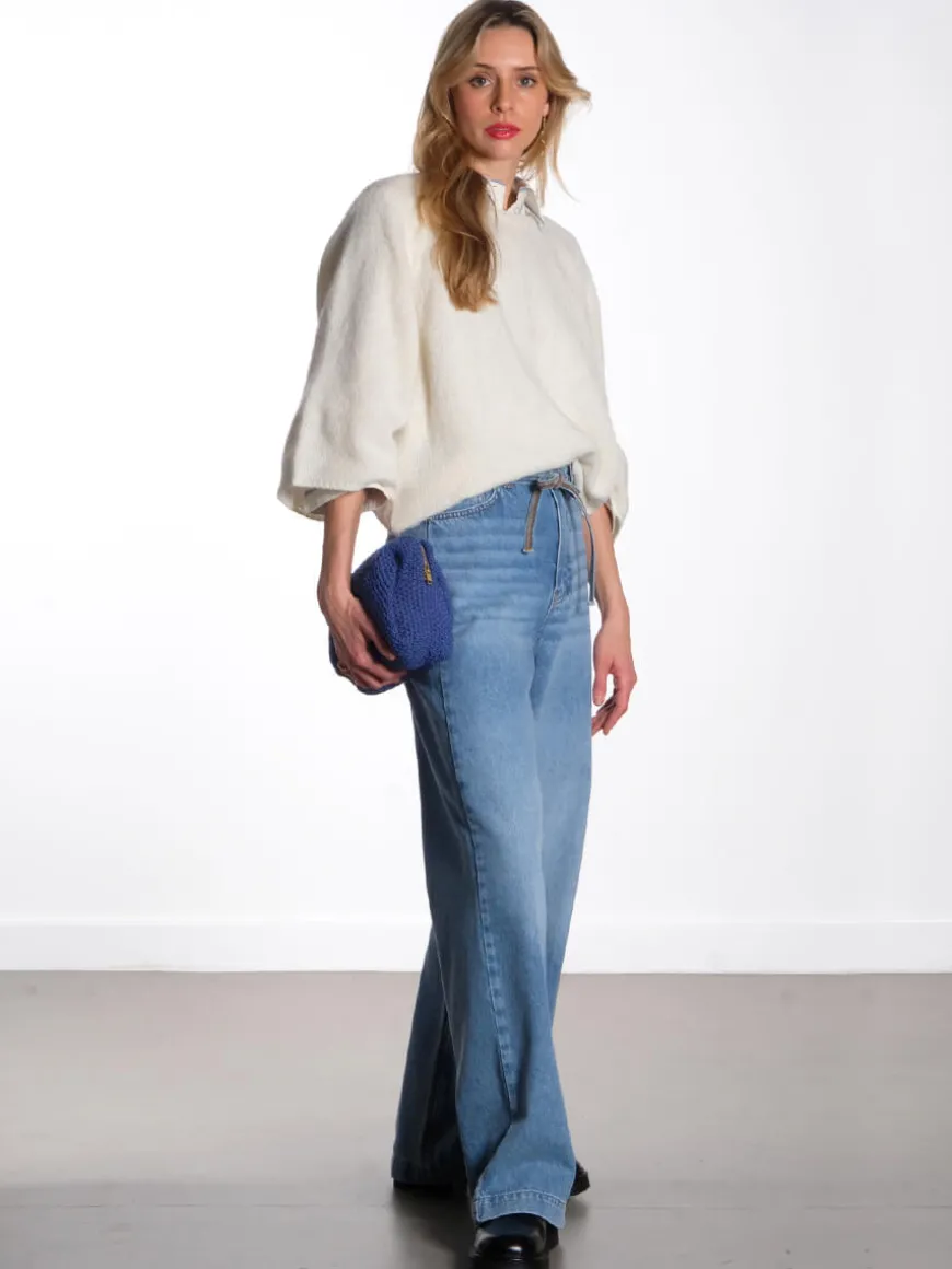 Robin Knitted Top - Off White