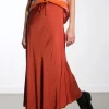 Ronia Skirt - Burgundy