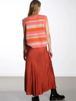 Ronia Skirt - Burgundy