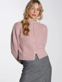 Sajeanne Cardigan - Woodrose