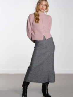 Sajeanne Cardigan - Woodrose