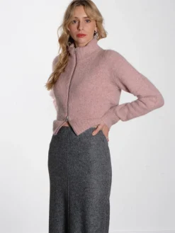 Sajeanne Cardigan - Woodrose