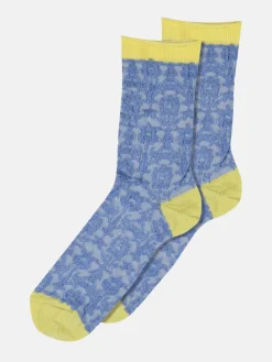 Sandra Ankle Socks - Celery Green