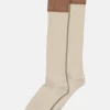 Sara Knee Socks - Ecru