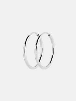 Senorita Timeless Hoops Silver - 25mm