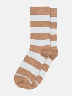 Signe Socks - Tawny Brown