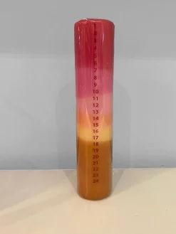 Silu Calendar Pillar Candle - Strong
