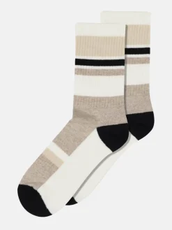 Sofi Ankle Socks - Beige Melange