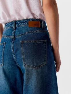 Sofia Denim Bermuda Shorts