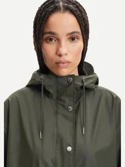 Stala Long Raincoat - Rosin