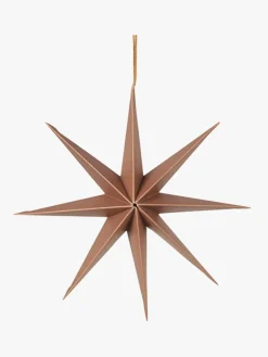 Star Ornament L - Indian Tan