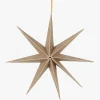 Star Ornament L - Natural Brown