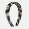 Striped Headband - Black