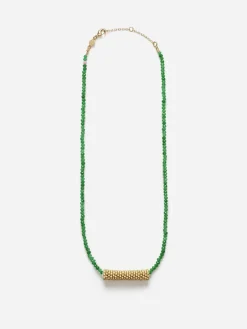 Tan Line Necklace - Jade