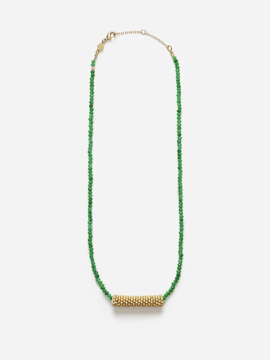 Tan Line Necklace - Jade