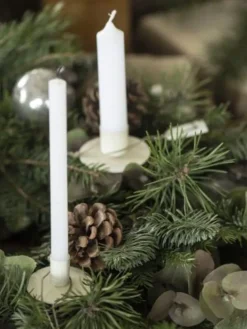 Tapered Candles 4pk - White