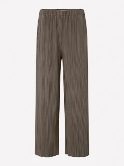 Uma Pleated Trousers - Bungee Cord