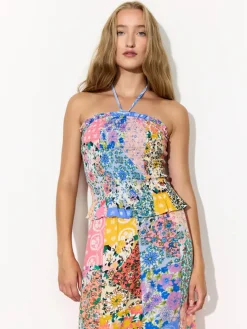 Una Smock Top - Patchwork