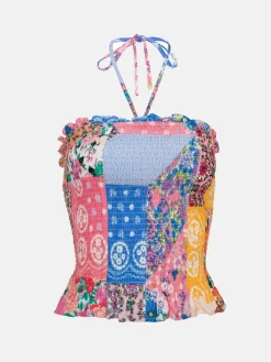 Una Smock Top - Patchwork