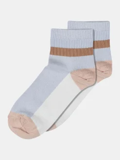 Vida Ankle Socks - Ice Heather