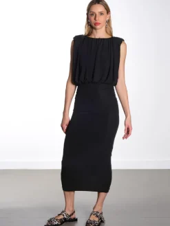 Virgine - Structured Jersey - Black