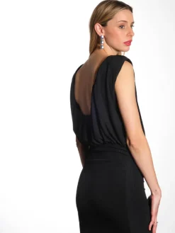 Virgine - Structured Jersey - Black