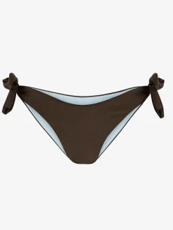 Waverly Bikini Briefs - Brown/Blue