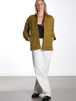 Workwear Shirt Jacket - Olive